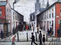 L S Lowry AUTHENTIC Print - FEVER VAN - Textured Image with Fine Art Coating