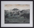 L S Lowry 'Bargoed' Art Print: Textured Image, Black Frame