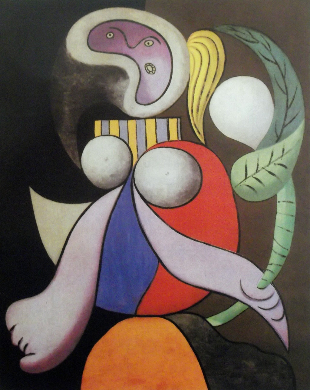 Pablo Picasso AUTHENTIC Print - Woman With A Flower  - Textured Image with Fine Art Coating